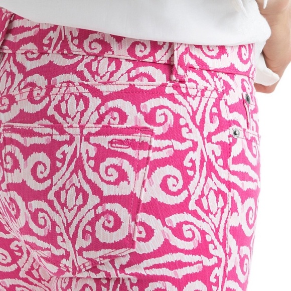 Vineyard Vines Salt Island Tile Print Skinny Ankle - Picture 8 of 8